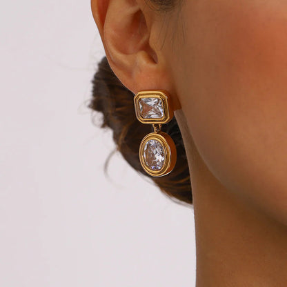 [Royal&Vicky]Amanda Diamond Earrings