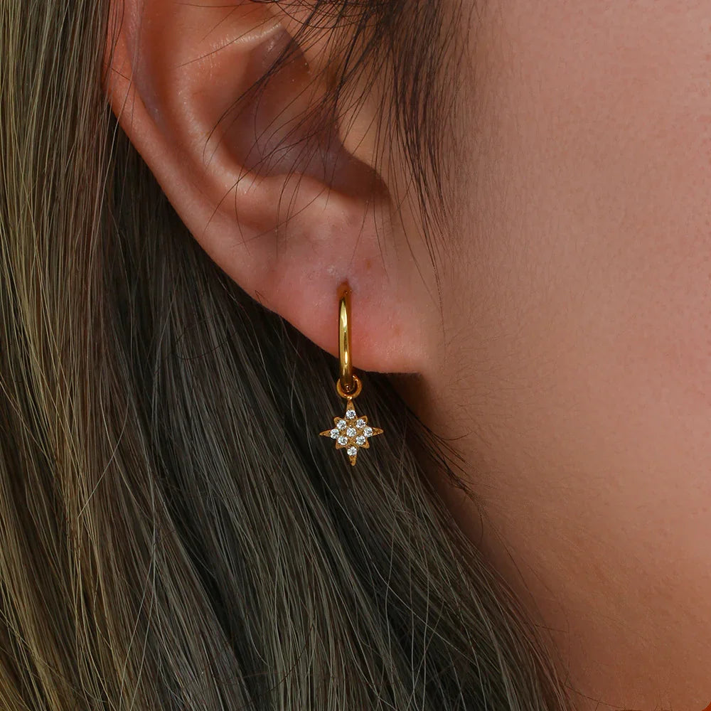 [Royal&Vicky]Margaret Gold Earrings