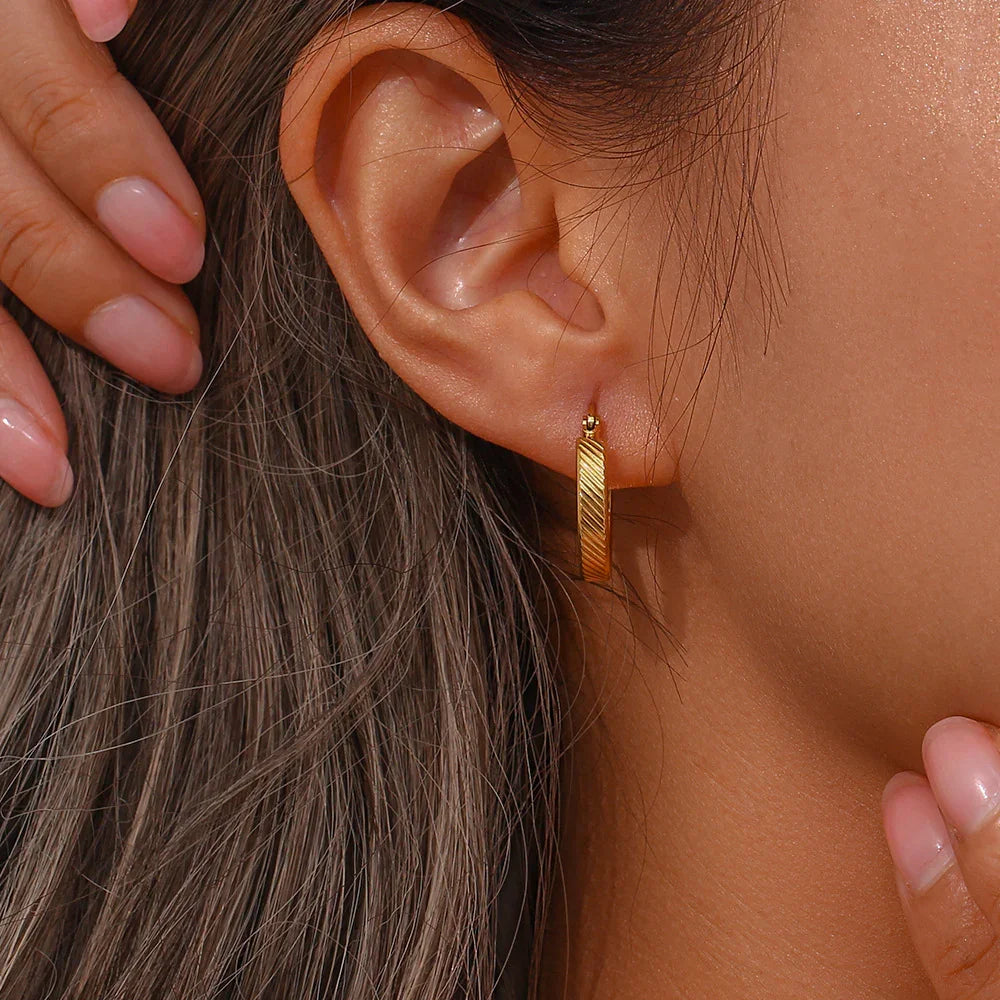 [Royal&Vicky]Elanor Gold Earrings
