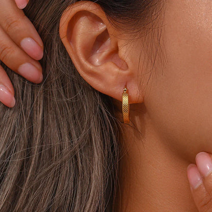 [Royal&Vicky]Elanor Gold Earrings