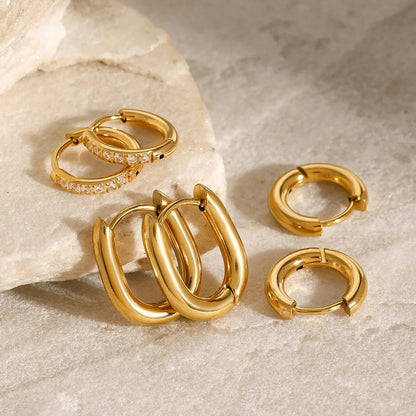 [Royal&Vicky]Florielle Staple Hoops Bundle