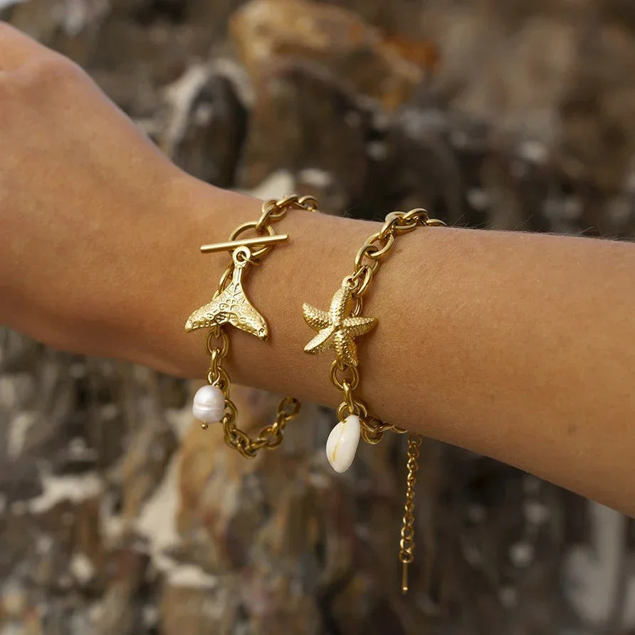 [Royal&Vicky]Caspian Gold Bracelet