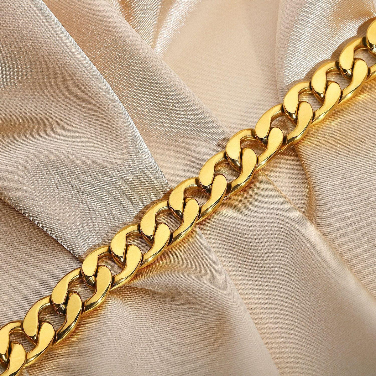 [Royal&Vicky]Kayle Gold Chain Bracelet