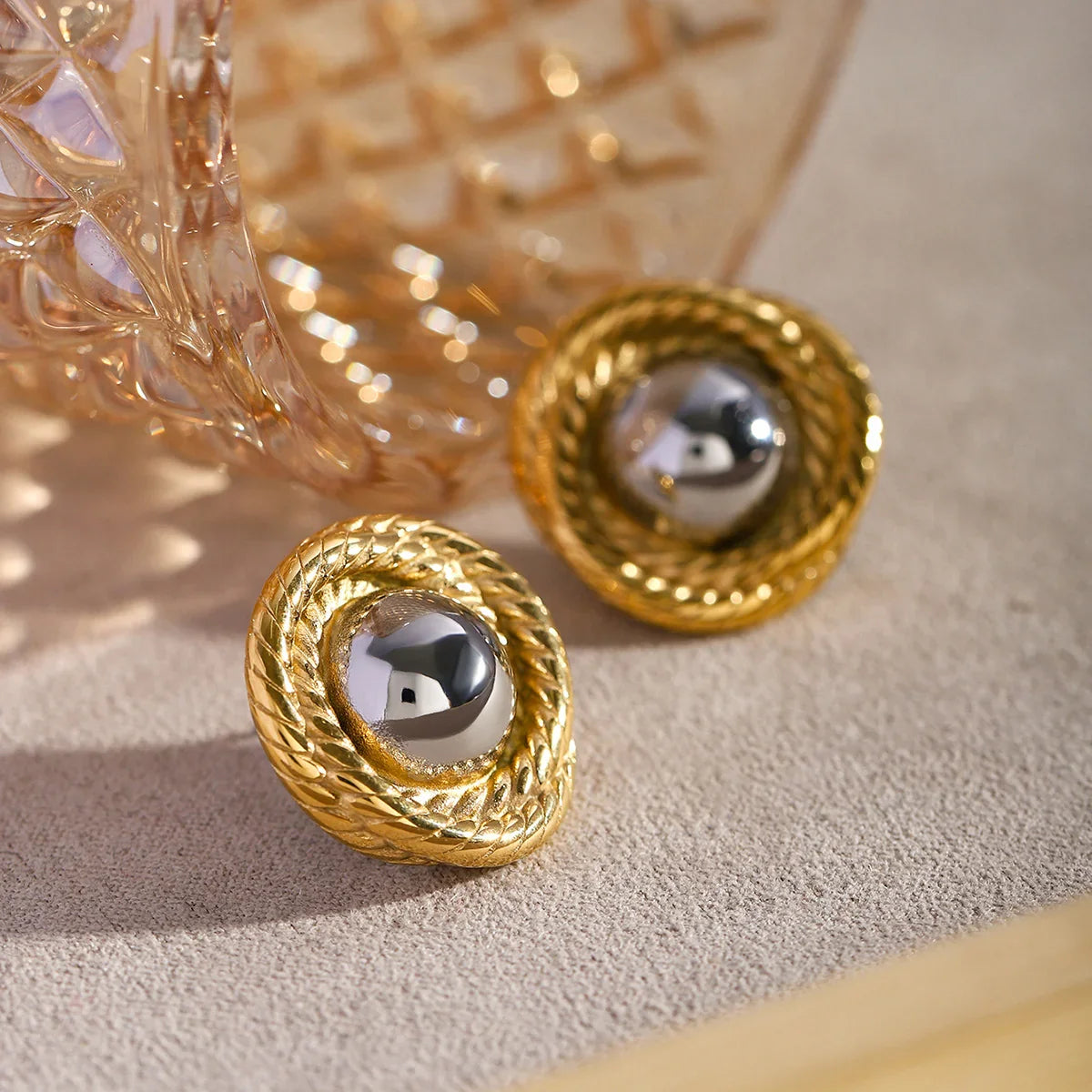 [Royal&Vicky]Ariadne Gold Earrings