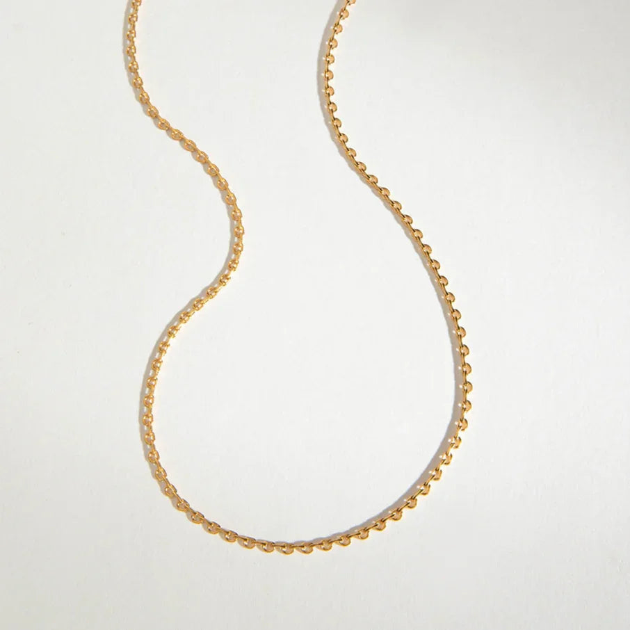 [Royal&Vicky]Loraine Gold Chain Necklace