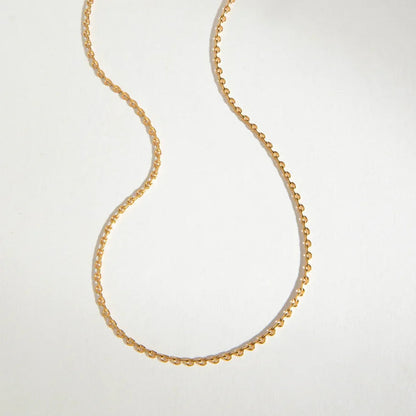 [Royal&Vicky]Loraine Gold Chain Necklace