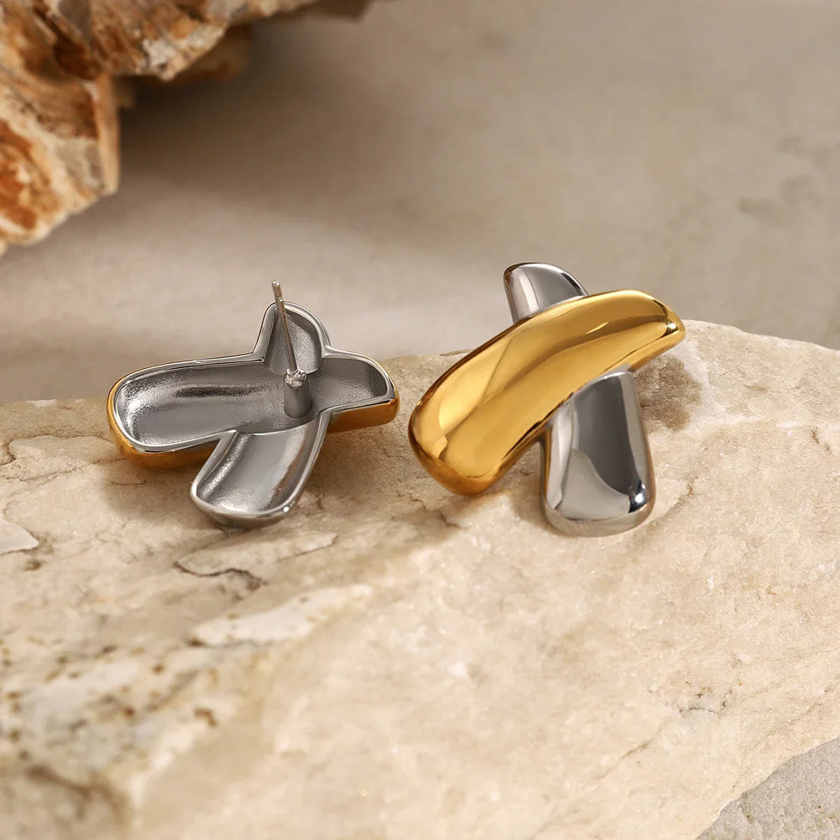 [Royal&Vicky]Catarina Gold Earrings