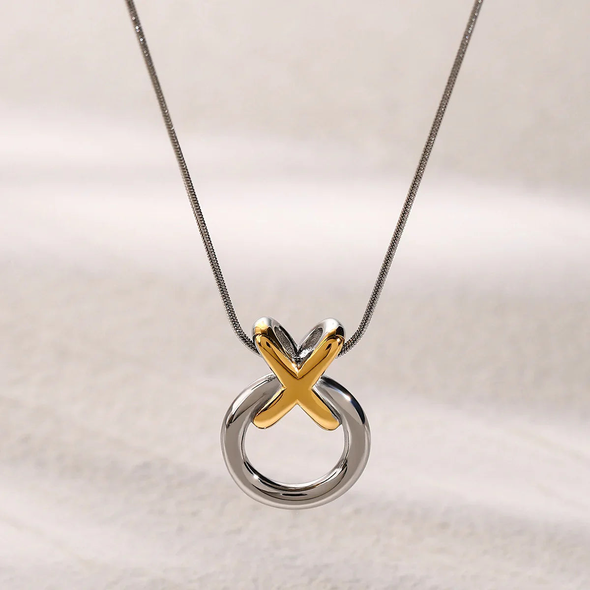 [Royal&Vicky]Anastasia Gold Necklace