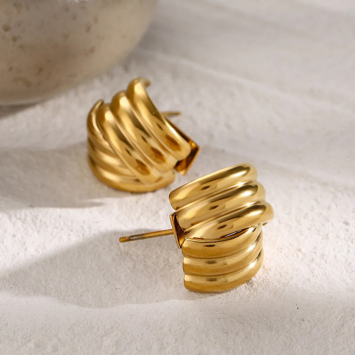 [Royal&Vicky]Avalon Gold Earrings
