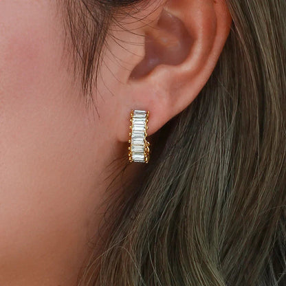 [Royal&Vicky]Agnes Diamond Earrings