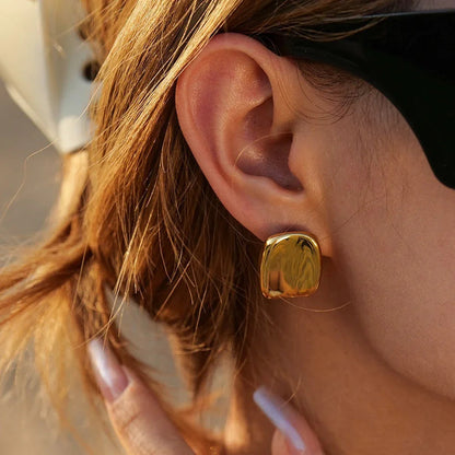 [Royal&Vicky]Suzy Gold Earrings