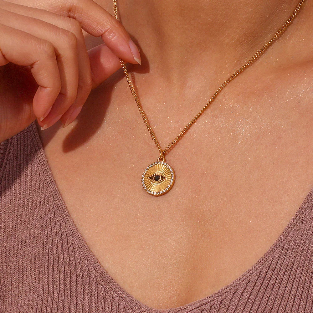 [Royal&Vicky]Mathilde Gold Necklace