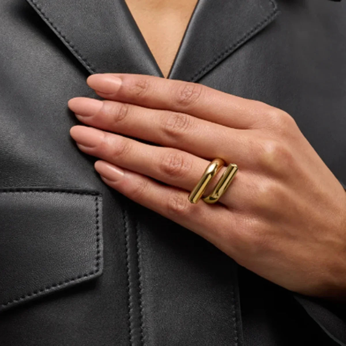 [Royal&Vicky]Praire Gold Ring
