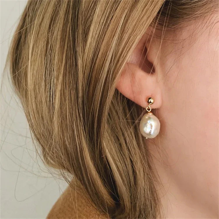 [Royal&Vicky]Gloria Freshwater Pearl Earrings
