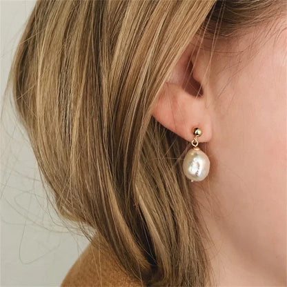 [Royal&Vicky]Gloria Freshwater Pearl Earrings
