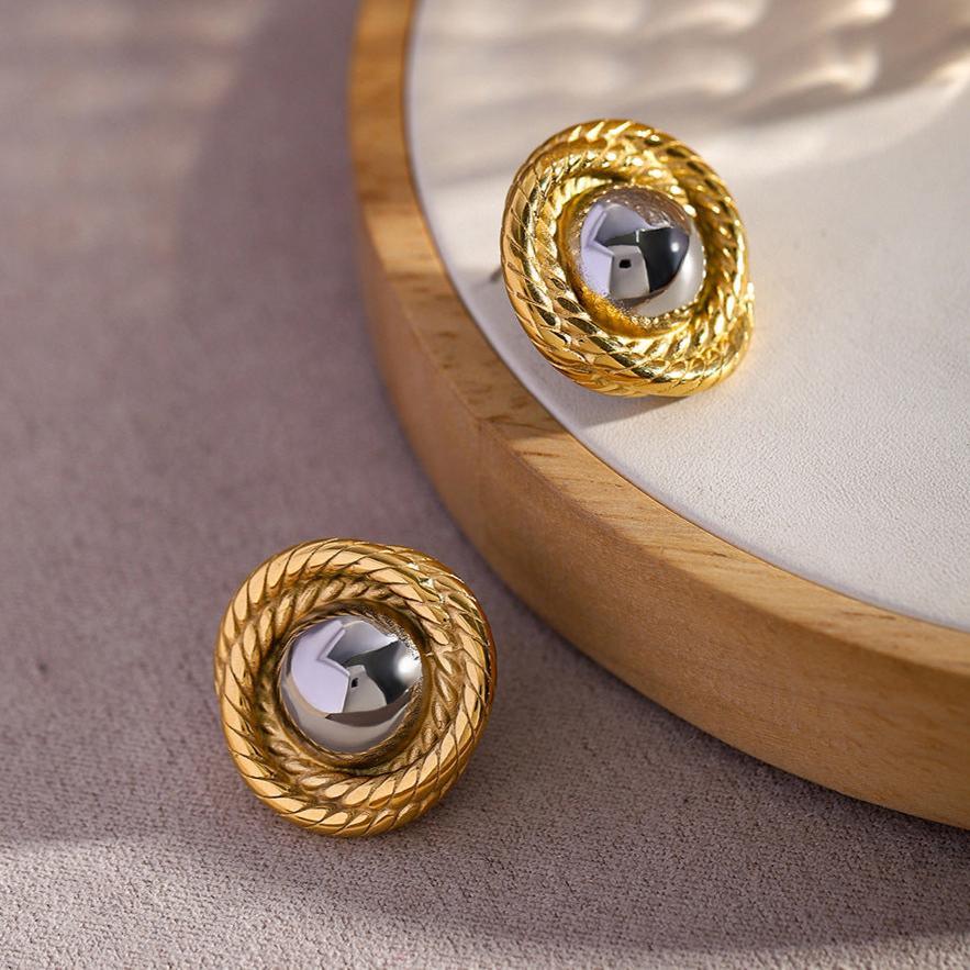 [Royal&Vicky]Ariadne Gold Earrings