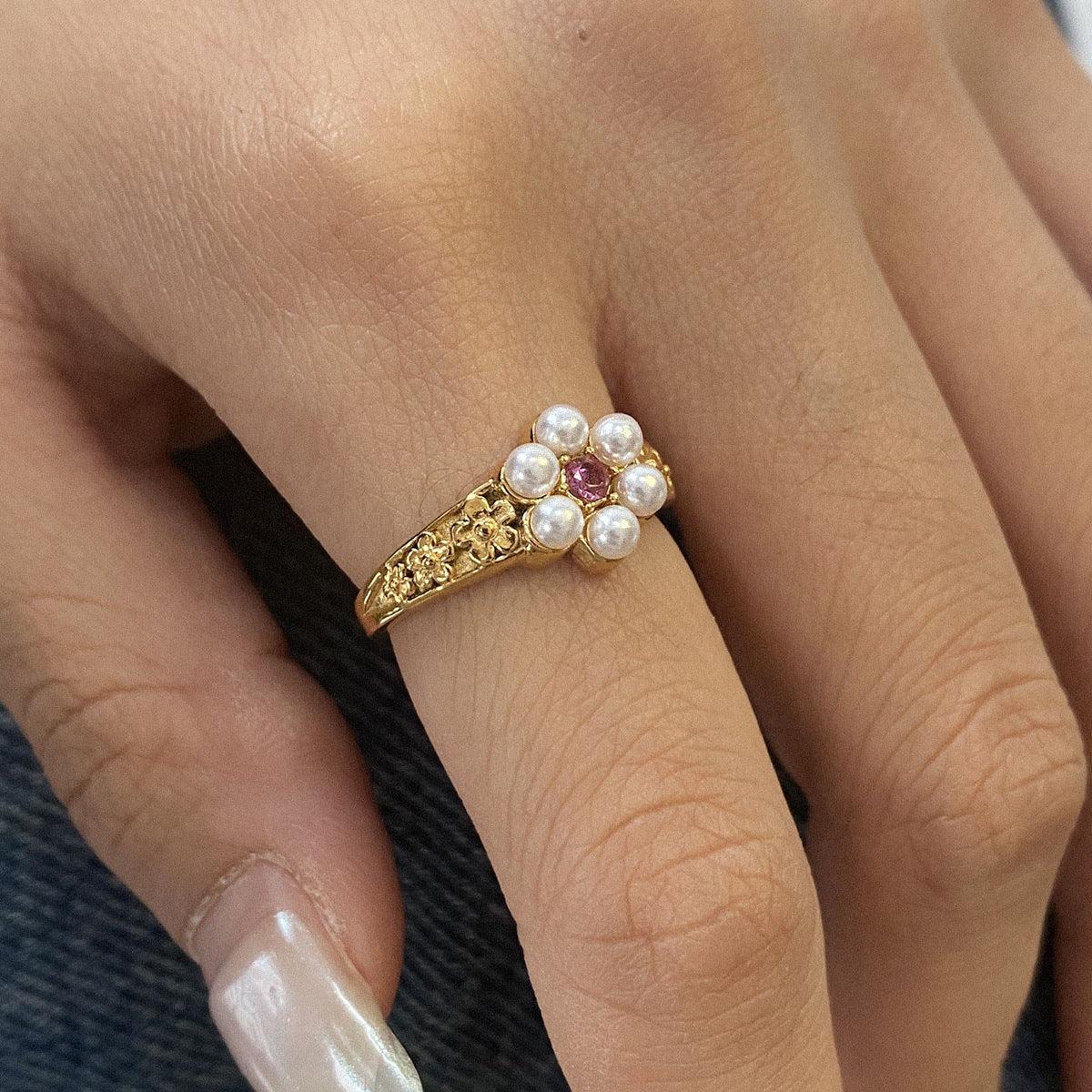 [Royal&Vicky]Thalia Freshwater Pearl Ring