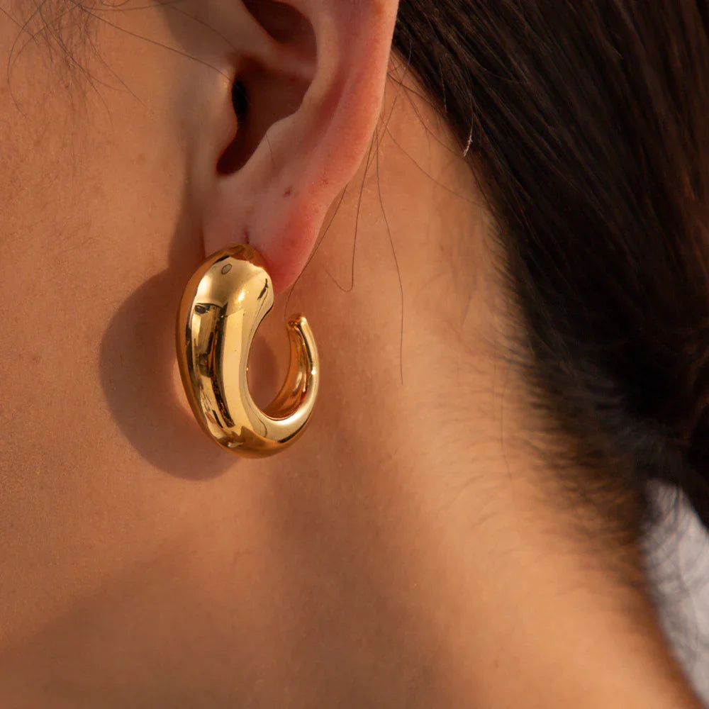 [Royal&Vicky]Alice Gold Earrings