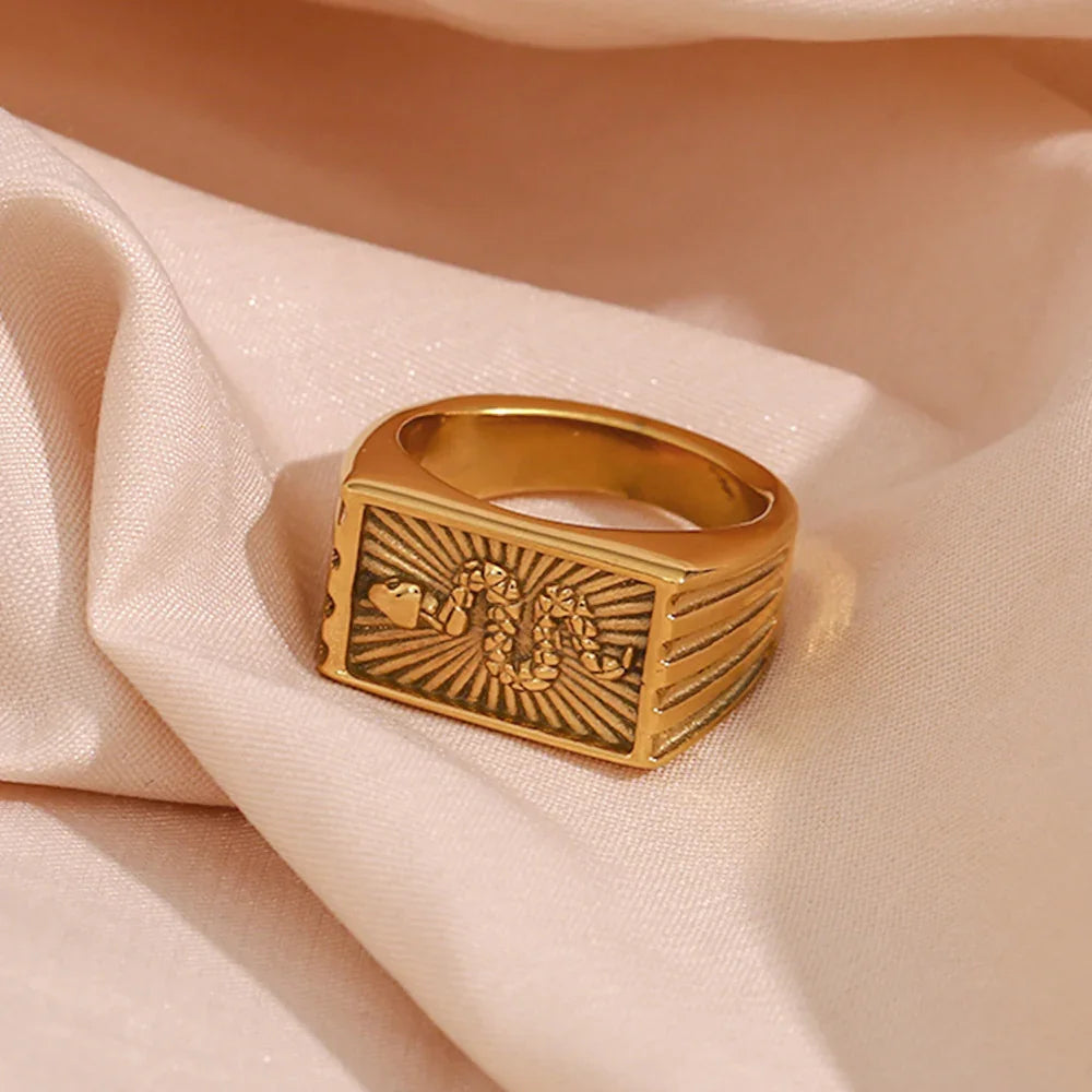 [Royal&Vicky]Miles Gold Ring