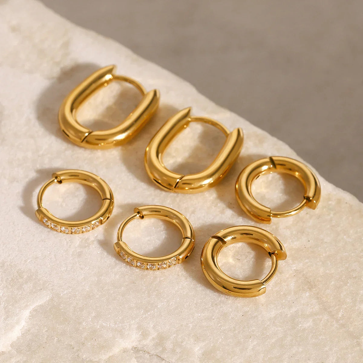 [Royal&Vicky]Florielle Staple Hoops Bundle