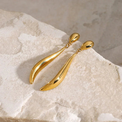 [Royal&Vicky]Aspen Gold Earrings