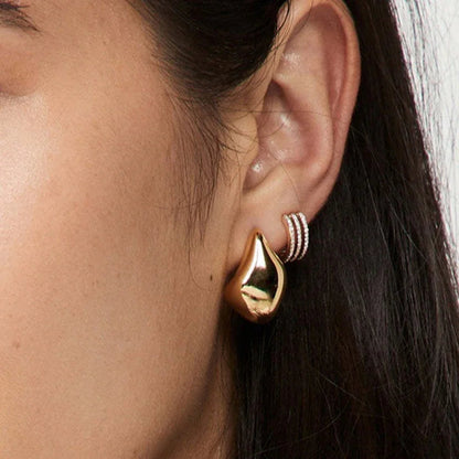 [Royal&Vicky]Amelie Gold Earrings