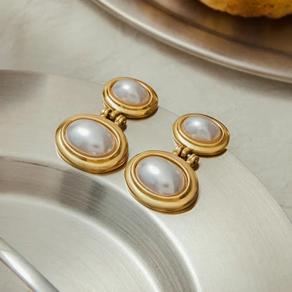 [Royal&Vicky]Winnie Freshwater Pearl Earrings