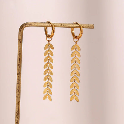 [Royal&Vicky]Faith Fishtail Earrings