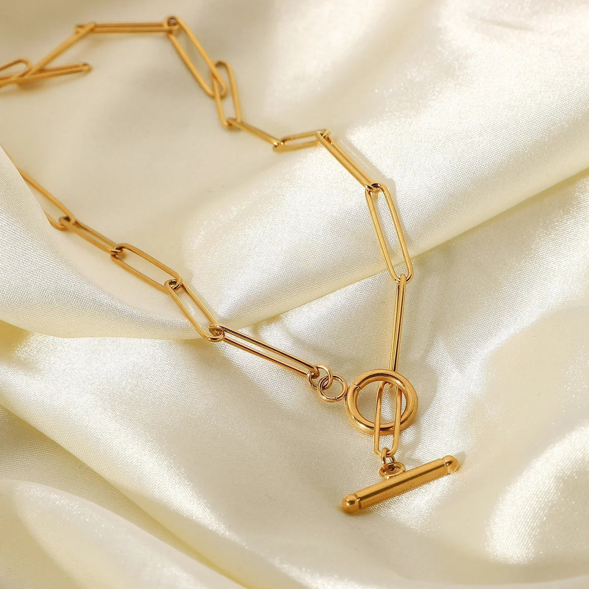 [Royal&Vicky]Joyce Gold Necklace