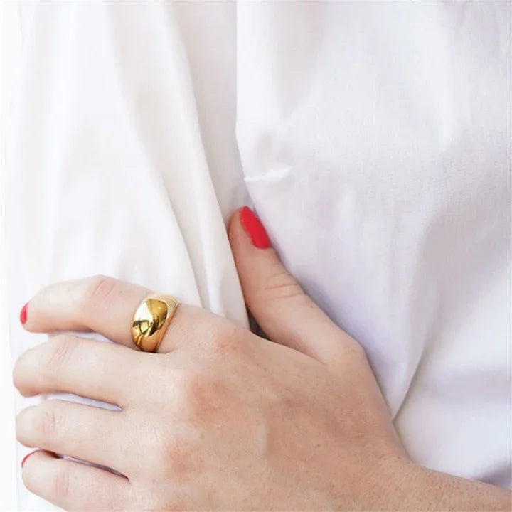 [Royal&Vicky]Lyra Gold Ring