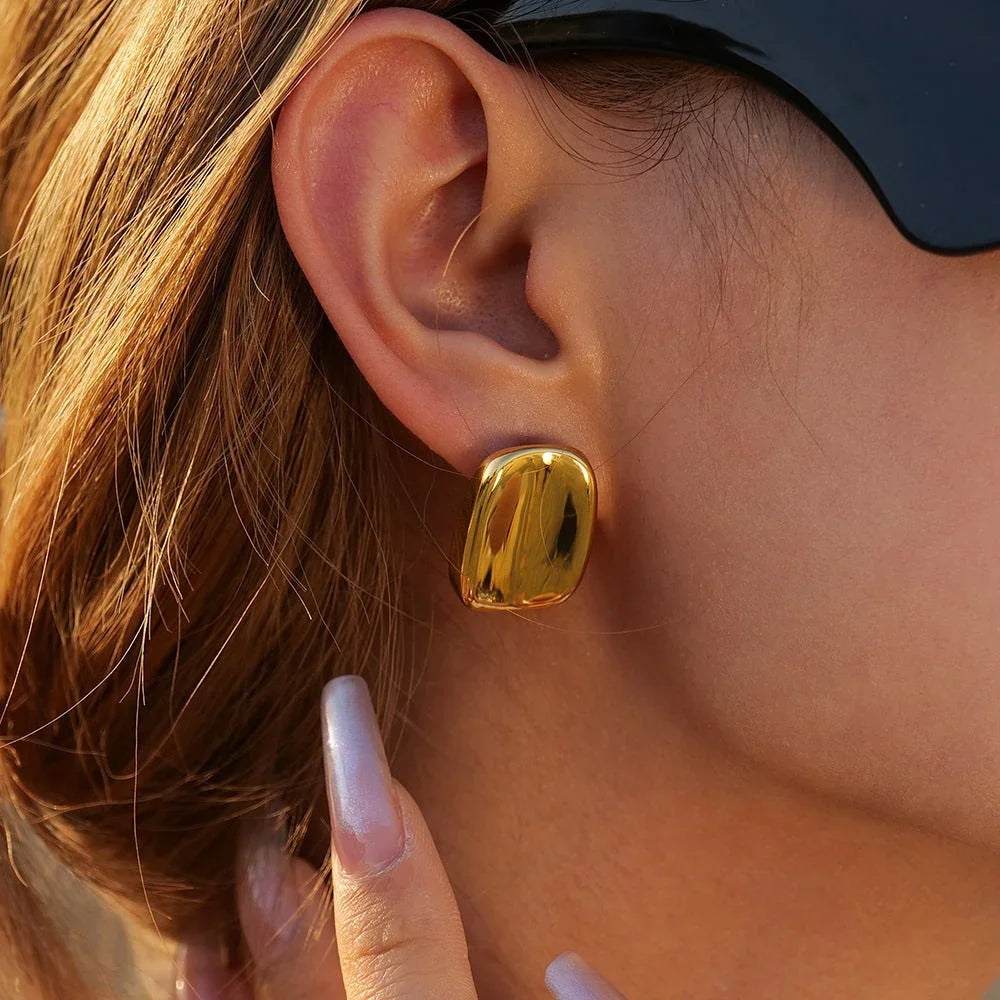 [Royal&Vicky]Suzy Gold Earrings