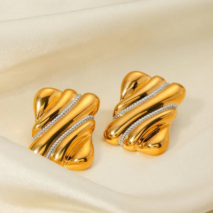 [Royal&Vicky]Pippa Gold Earrings