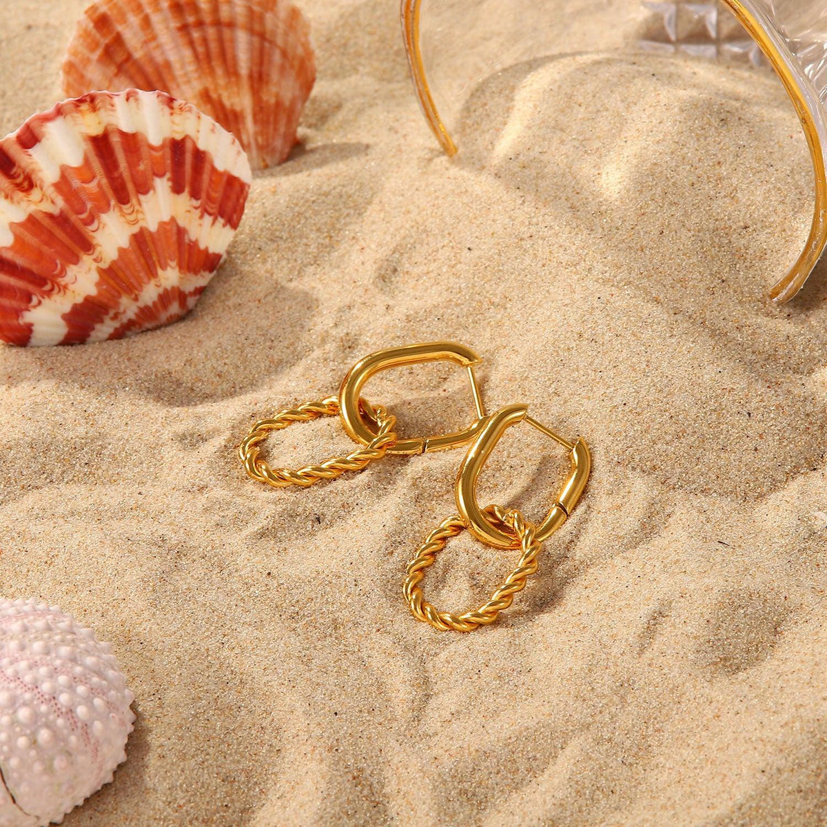 [Royal&Vicky]Skadi Gold Earrings