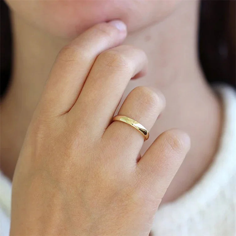 [Royal&Vicky]Edith Gold Ring