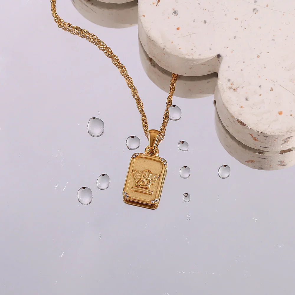[Royal&Vicky]Cleo Gold Necklace