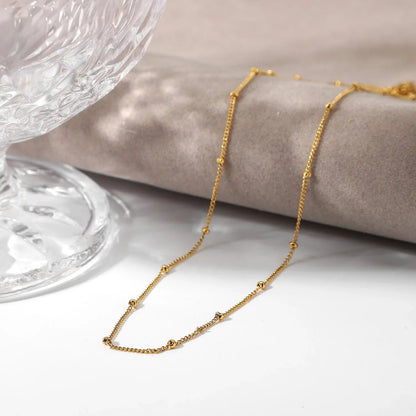 [Royal&Vicky]Julia Gold Chain Necklace