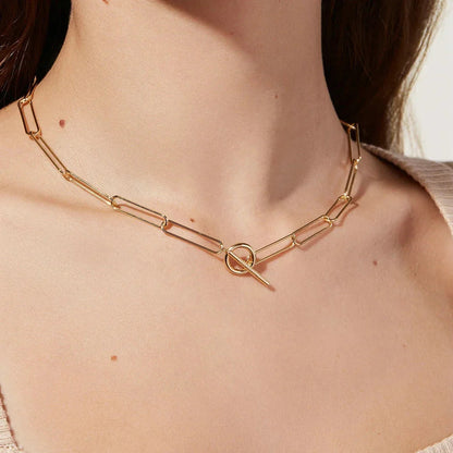[Royal&Vicky]Joyce Gold Necklace