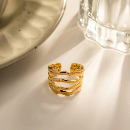 [Royal&Vicky]Cass Gold Ring