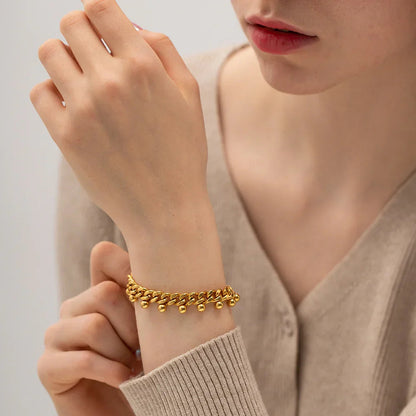 [Royal&Vicky]Felicity Gold Chain Bracelet