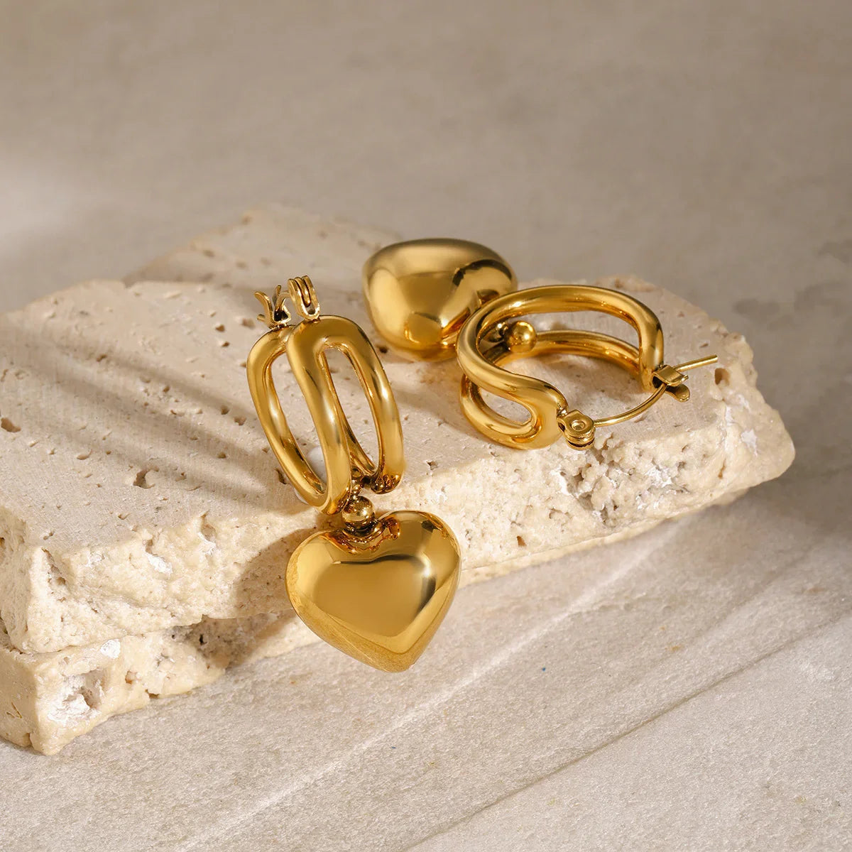 [Royal&Vicky]Audrey Gold Earrings