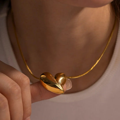 [Royal&Vicky]Dorothea Heart Necklace