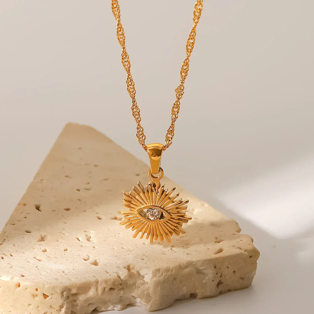 [Royal&Vicky]Solana Gold Necklace