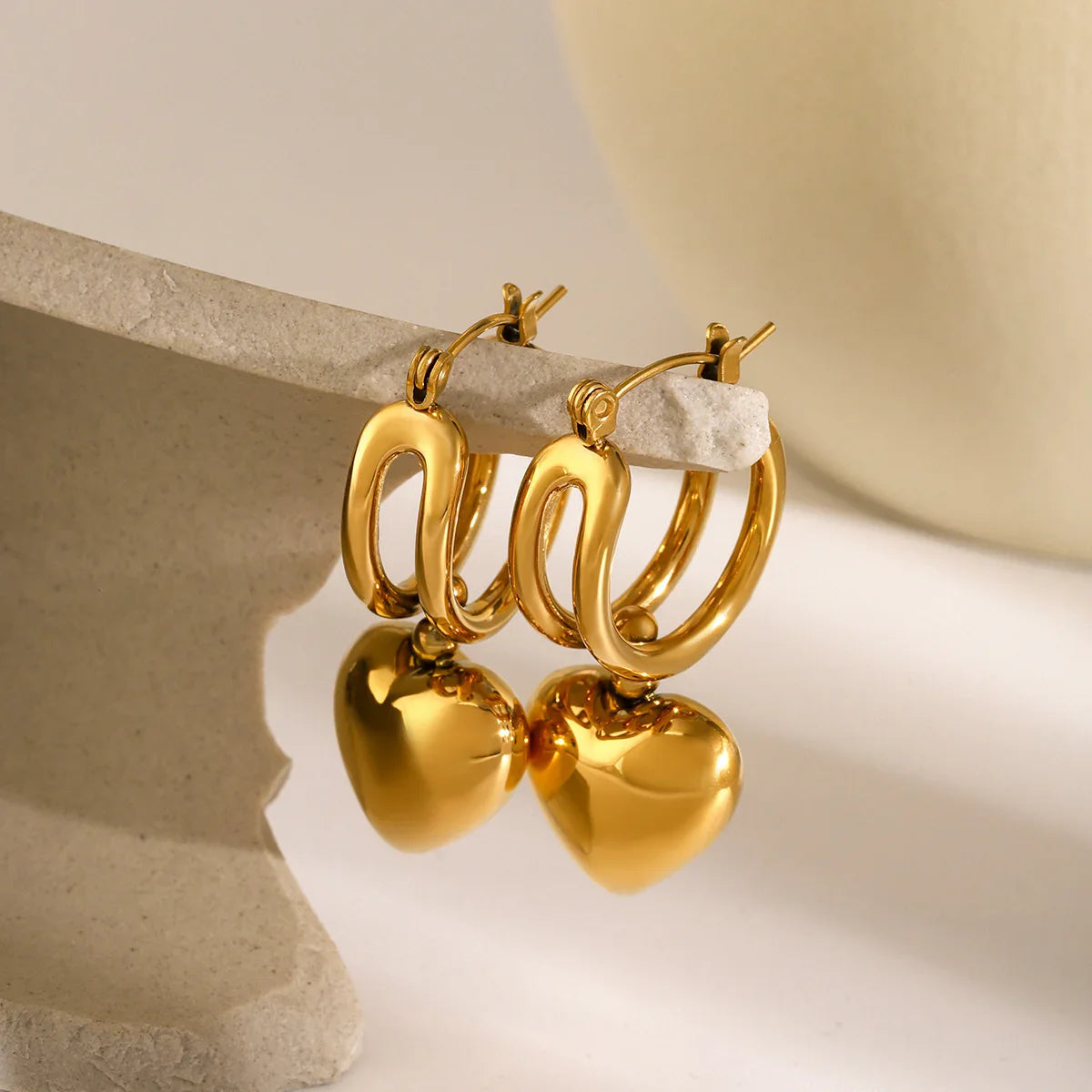 [Royal&Vicky]Audrey Gold Earrings