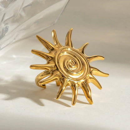 [Royal&Vicky]Solstice Golden Sun Ring