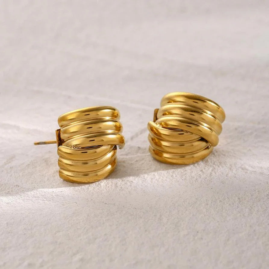 [Royal&Vicky]Avalon Gold Earrings