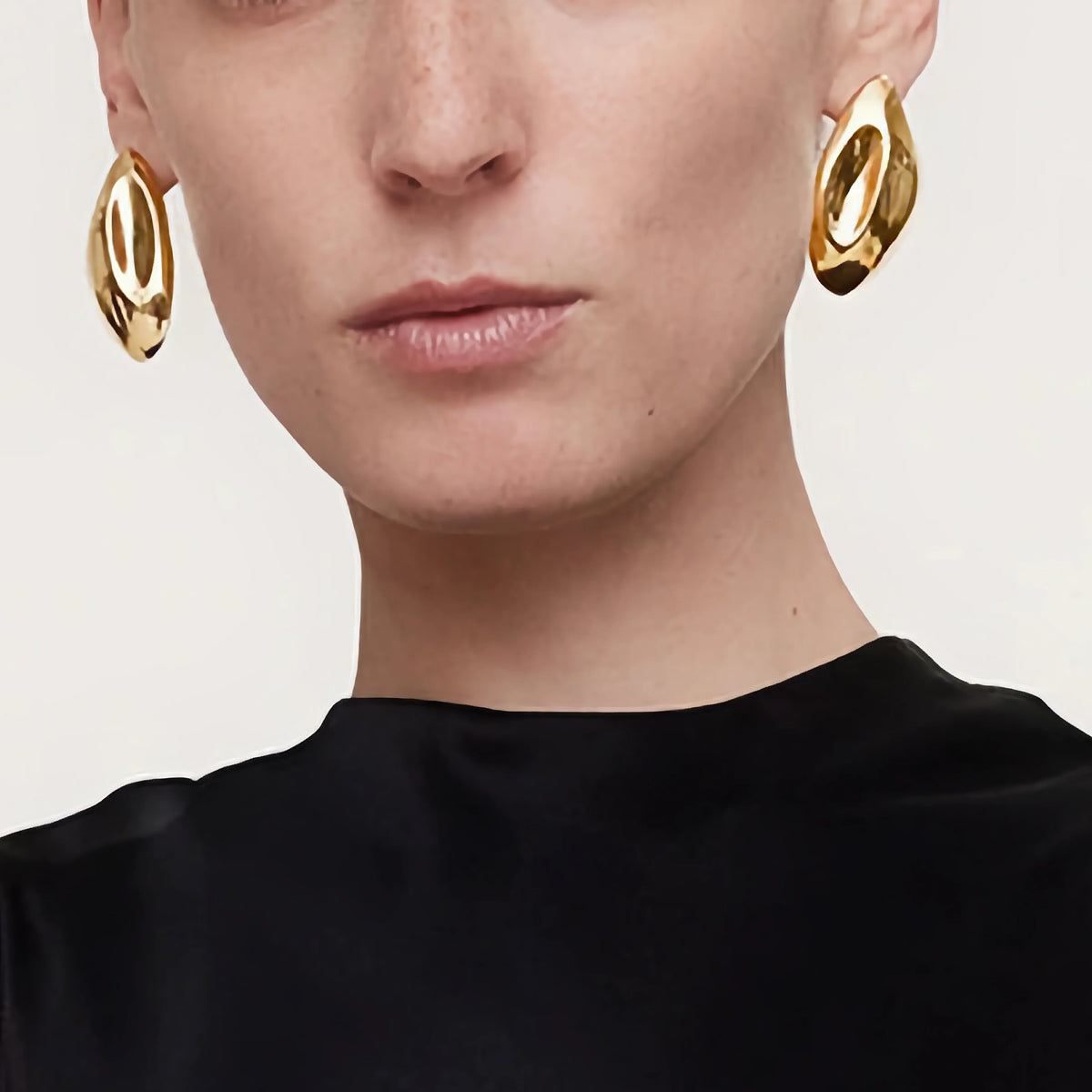 [Royal&Vicky]Zinnia Gold Earrings