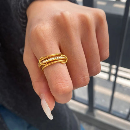 [Royal&Vicky]Divine Diamond Ring Stack