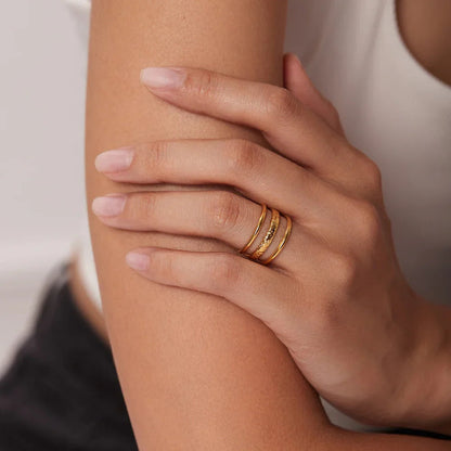 [Royal&Vicky]Shirley Gold Ring