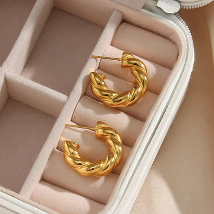 [Royal&Vicky]Naomi Twist Earrings