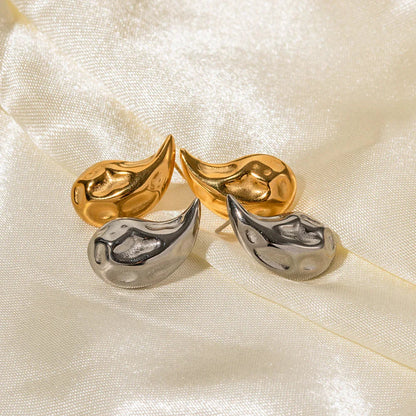[Royal&Vicky]Raven Vintage Teardrop Earrings